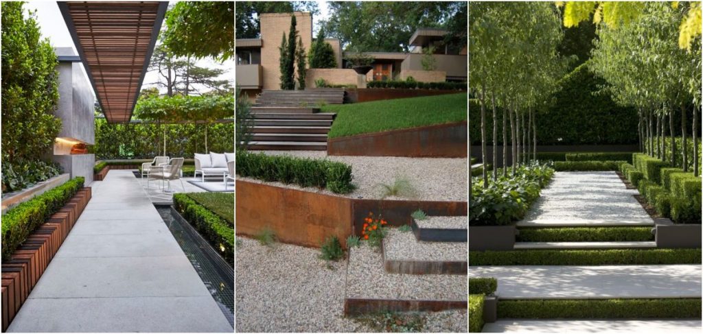 styl ogrodu ogród nowoczesny